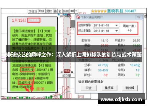 排球技艺的巅峰之作：深入解析上海排球队的训练与战术策略